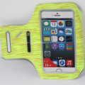 Customized logo lycra running reflective armband phone cases